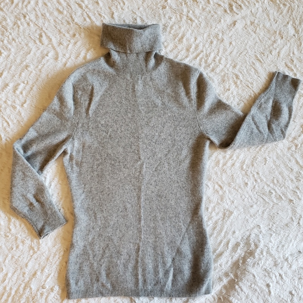 Express Cashmere Turtleneck Sweater